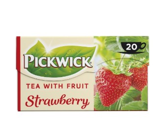 Pickwick Theezakjes Aardbeien 4x20st